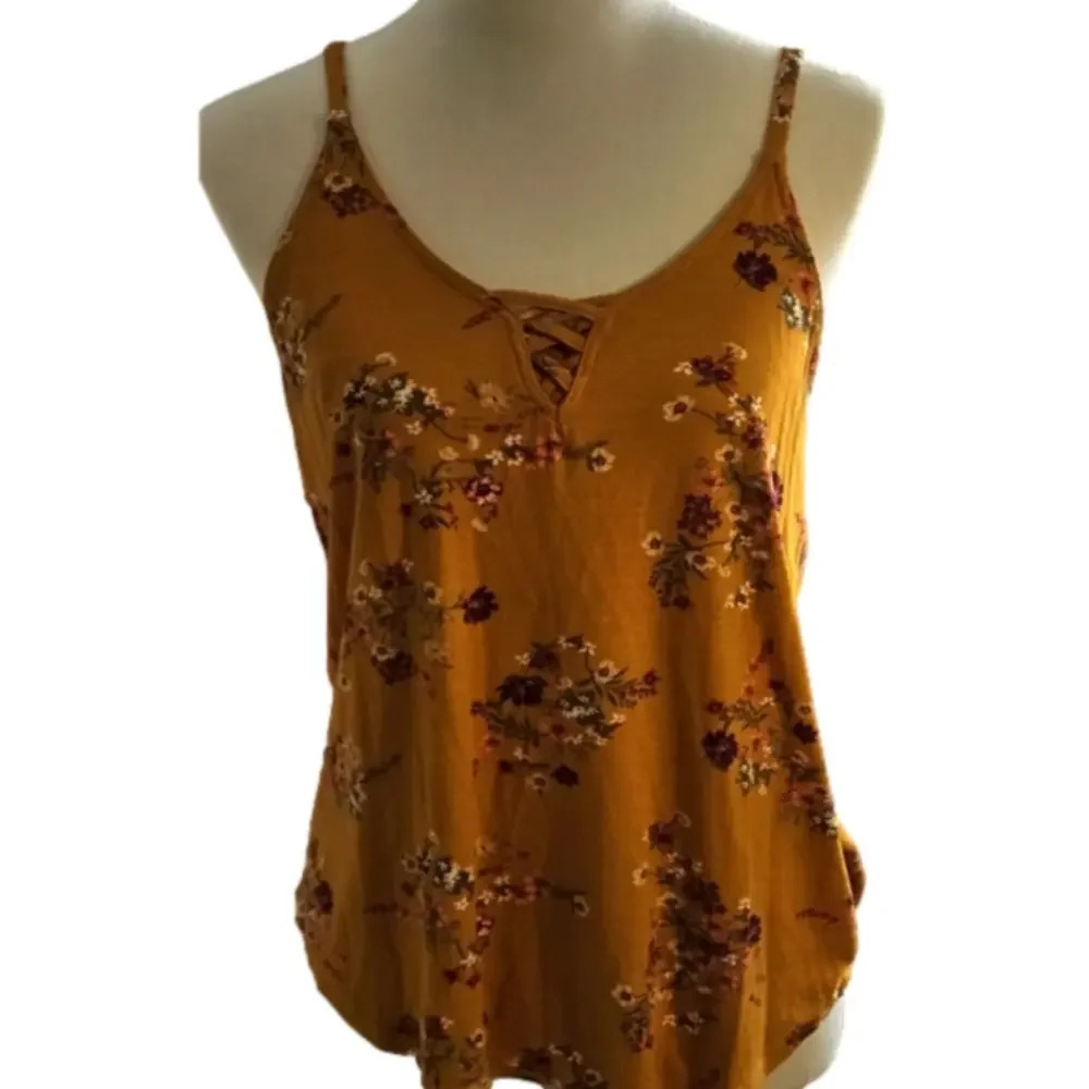 Pink Republic Mustard Yellow Tank size L